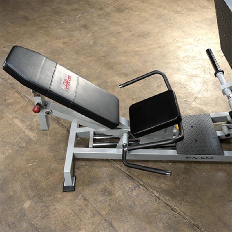 Body-Solid Pro Clubline LVLP - Presse à cuisses à charges guidées – Image 6