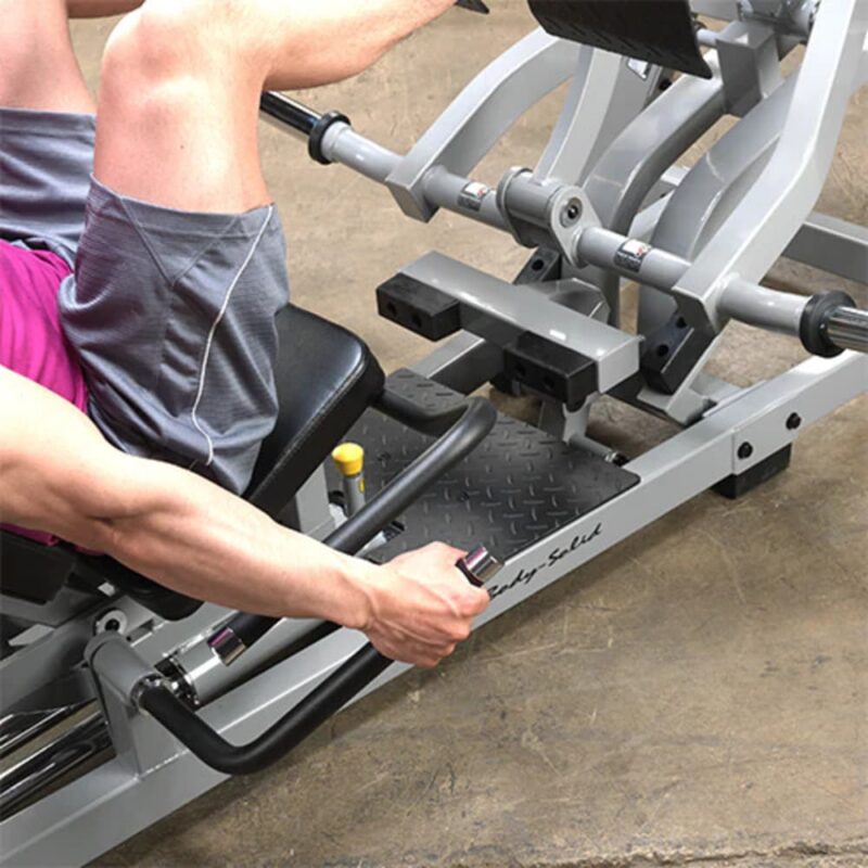 Body-Solid Pro Clubline LVLP - Presse à cuisses à charges guidées – Image 7