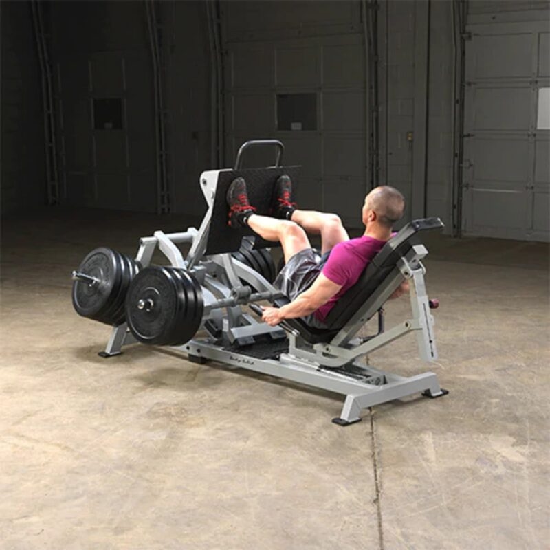 Body-Solid Pro Clubline LVLP - Presse à cuisses à charges guidées – Image 3