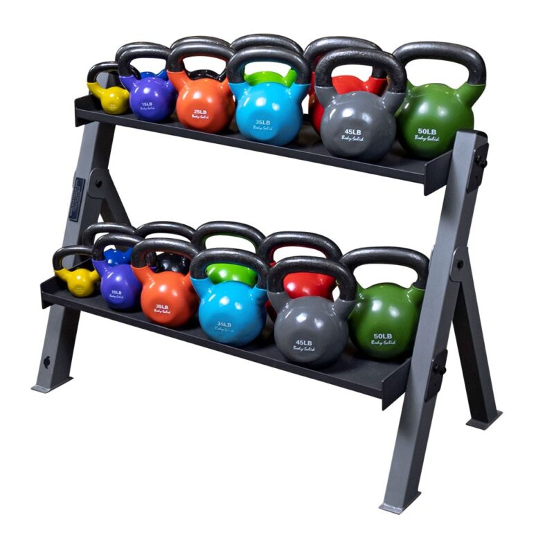 Body-Solid GDKR100 - Rack de rangement pour Kettlebell - haltère – Image 2