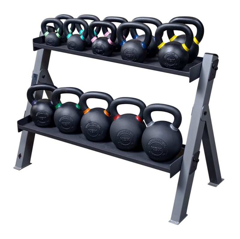 Body-Solid GDKR100 - Rack de rangement pour Kettlebell - haltère