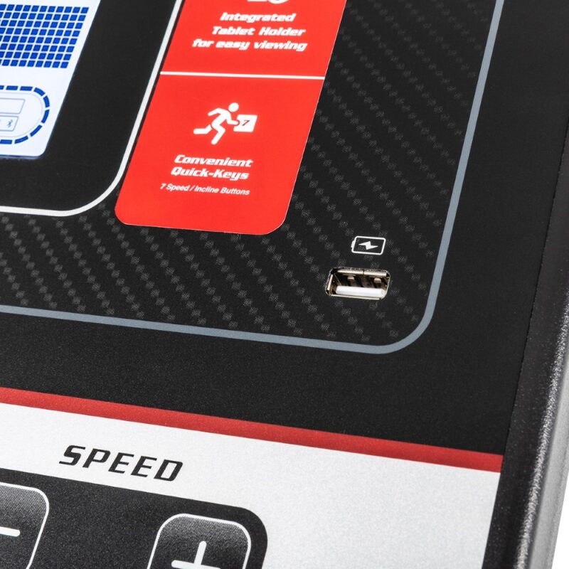 Tapis de course SOLE Fitness F63 prise usb